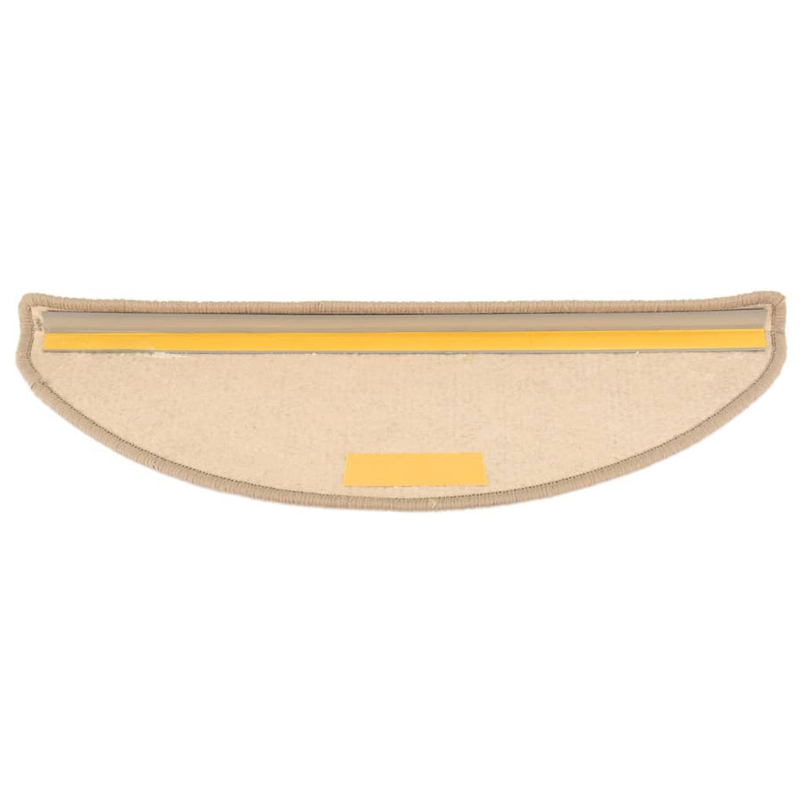 Trapmatten Zelfklevend 15 St 65X21X4 Cm Donkerbeige 65 x 25 cm