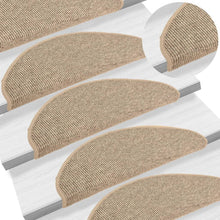 Trapmatten Zelfklevend 15 St 65X21X4 Cm Donkerbeige 65 x 25 cm