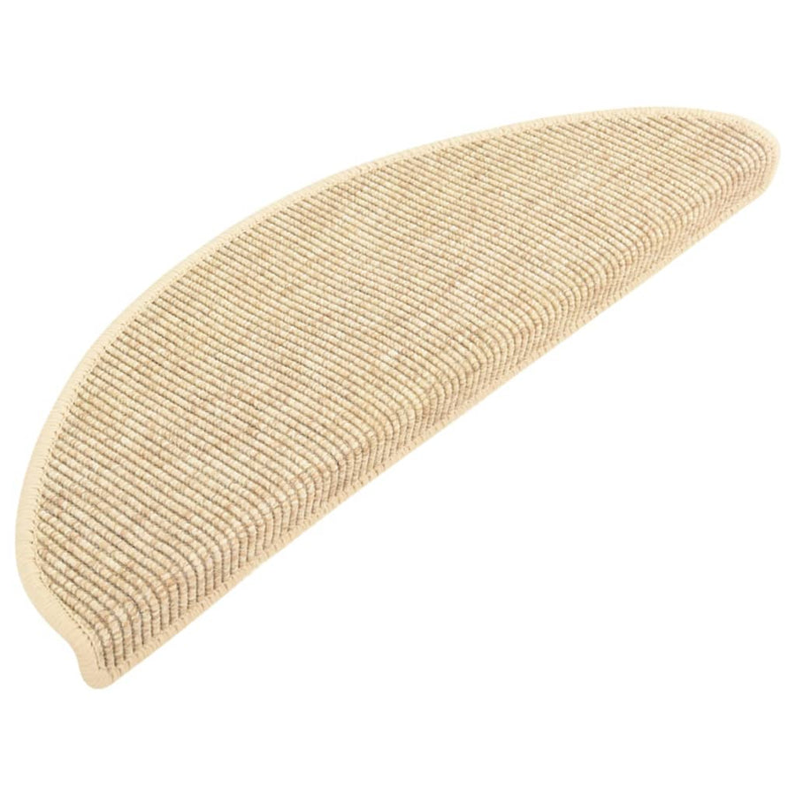 Trapmatten Zelfklevend Sisal-Look 65X21X4 Cm 65 x 25 cm Beige