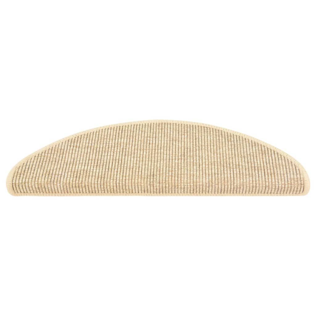 Trapmatten Zelfklevend Sisal-Look 65X21X4 Cm 65 x 25 cm Beige