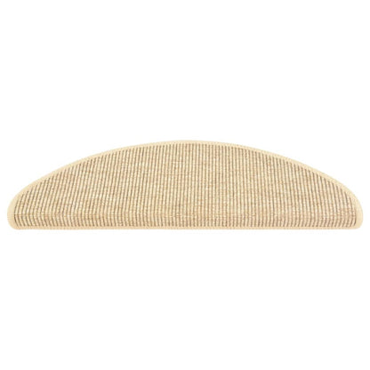Trapmatten Zelfklevend Sisal-Look 65X21X4 Cm 65 x 25 cm Beige