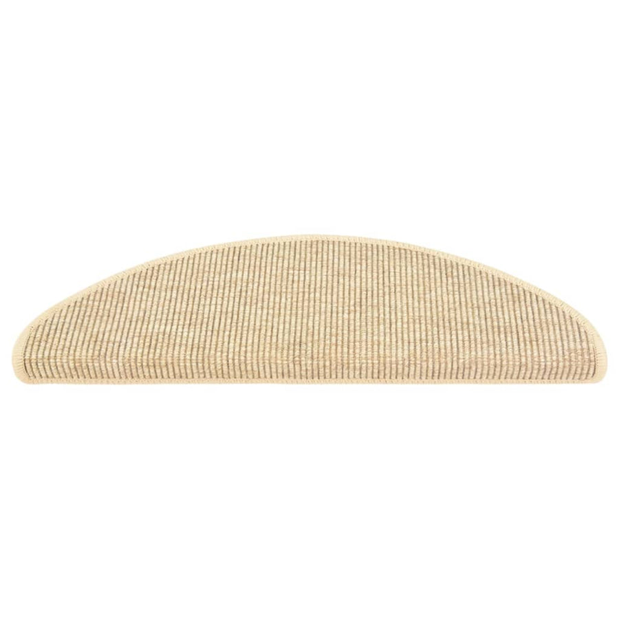 Trapmatten Zelfklevend Sisal-Look 65X21X4 Cm 65 x 25 cm Beige