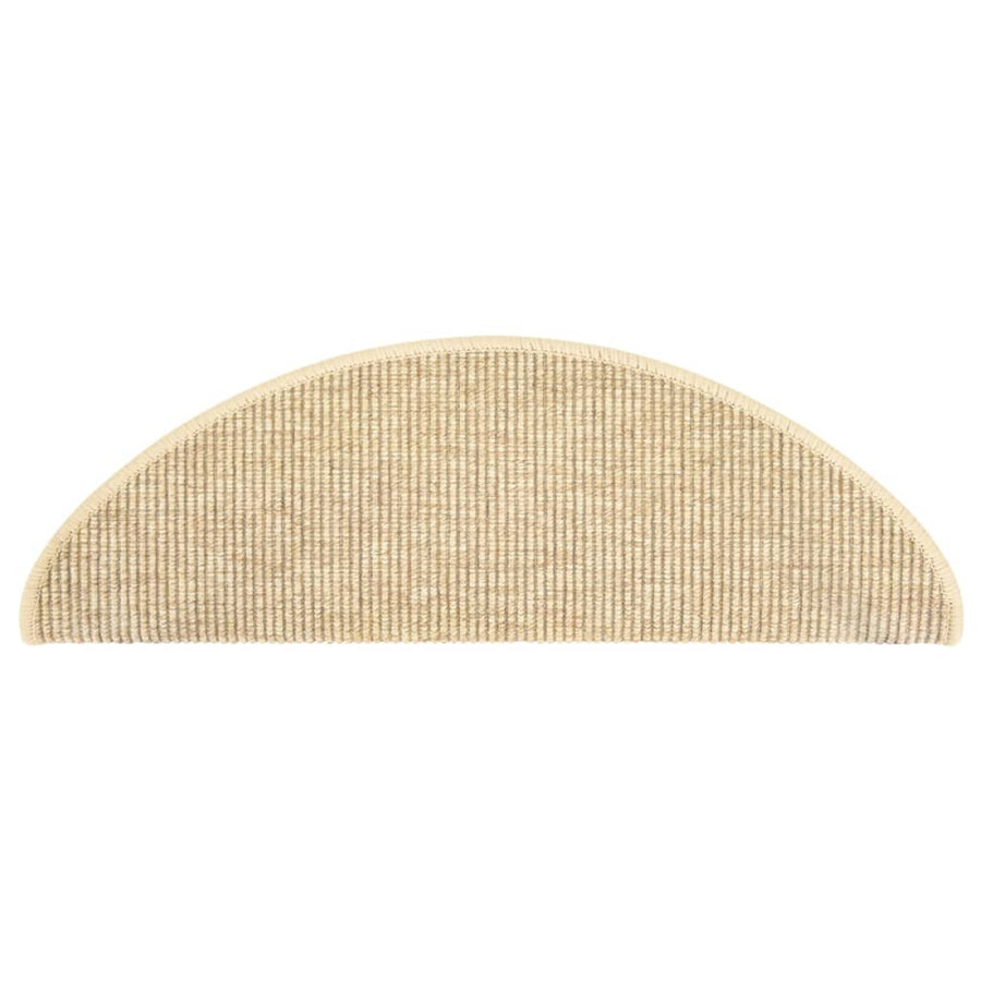 Trapmatten Zelfklevend Sisal-Look 65X21X4 Cm 65 x 25 cm Beige