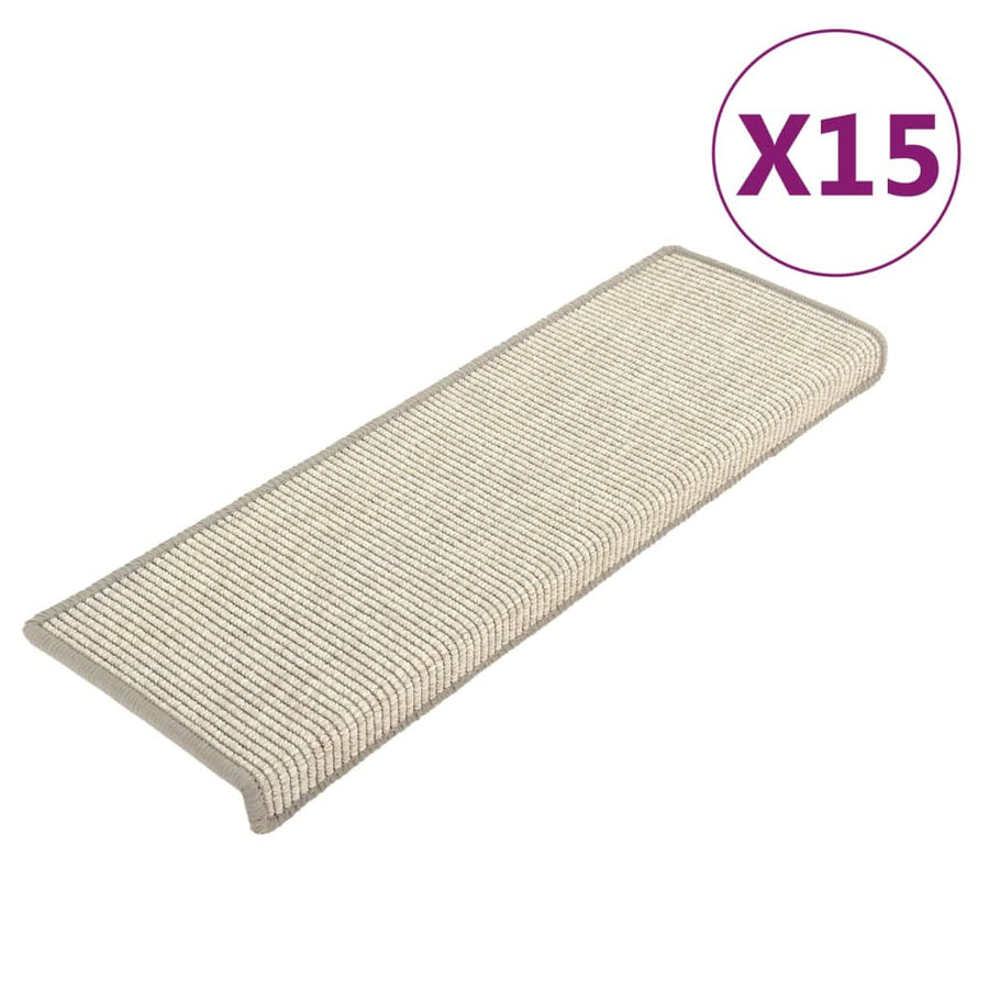 Trapmatten Zelfklevend 15 St 65X21X4 Cm Zilverkleurig