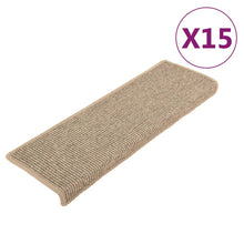 Trapmatten Zelfklevend 15 St 65X21X4 Cm Donkerbeige