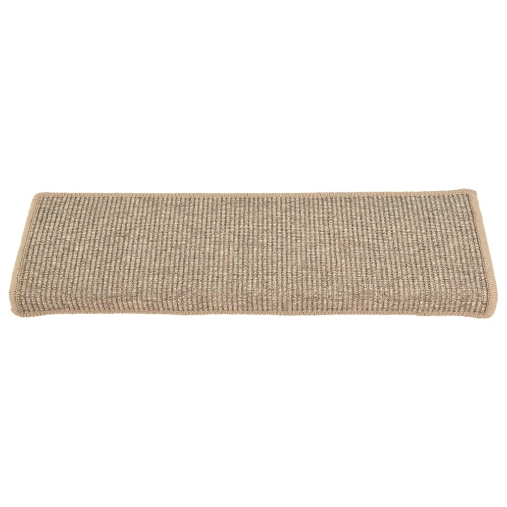 Trapmatten Zelfklevend 15 St 65X21X4 Cm Donkerbeige