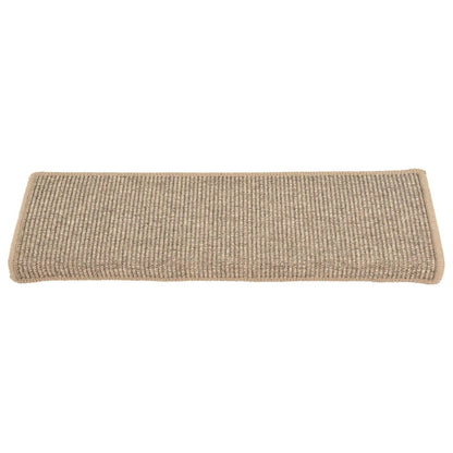 Trapmatten Zelfklevend 15 St 65X21X4 Cm Donkerbeige