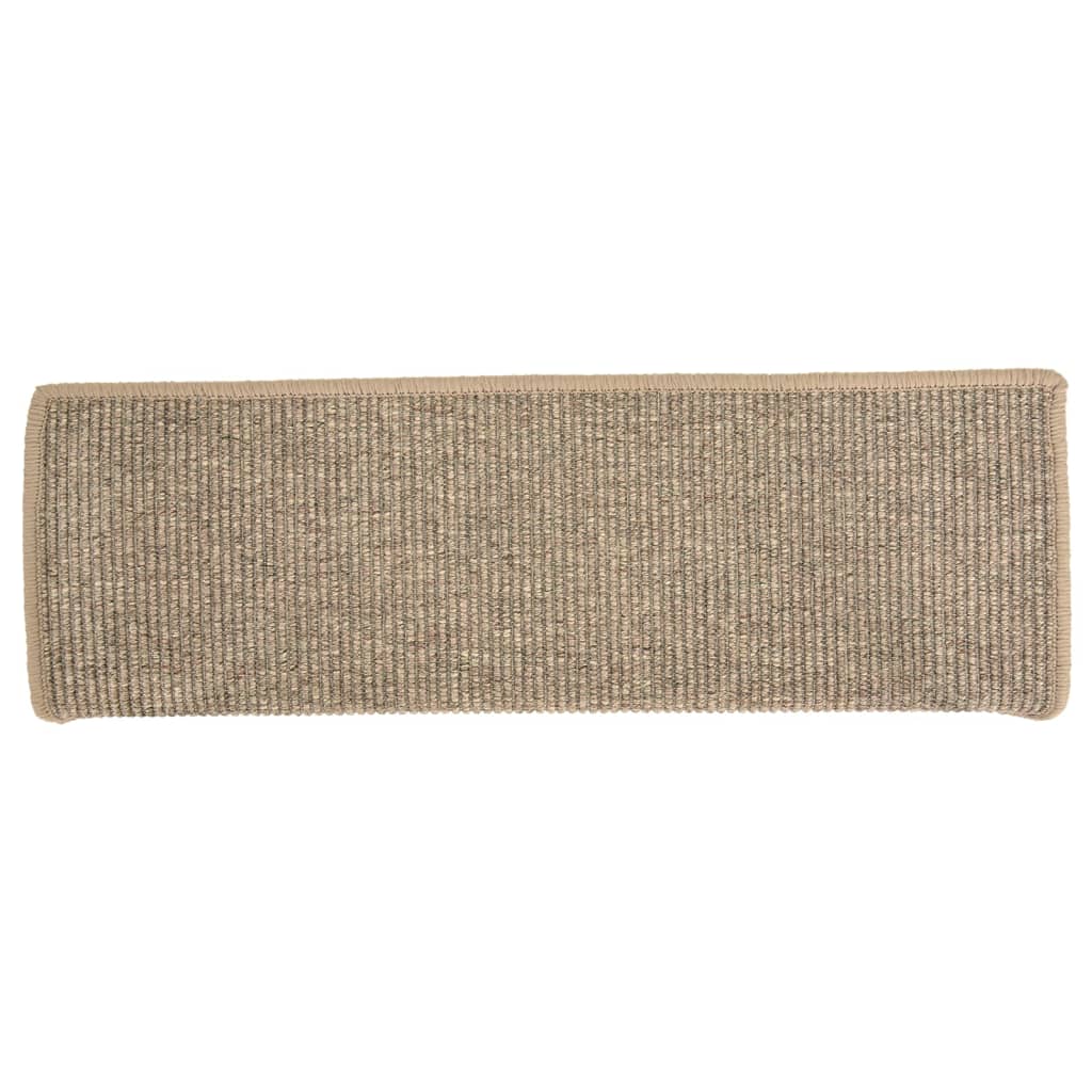 Trapmatten Zelfklevend 15 St 65X21X4 Cm Donkerbeige