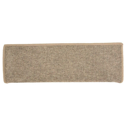 Trapmatten Zelfklevend 15 St 65X21X4 Cm Donkerbeige