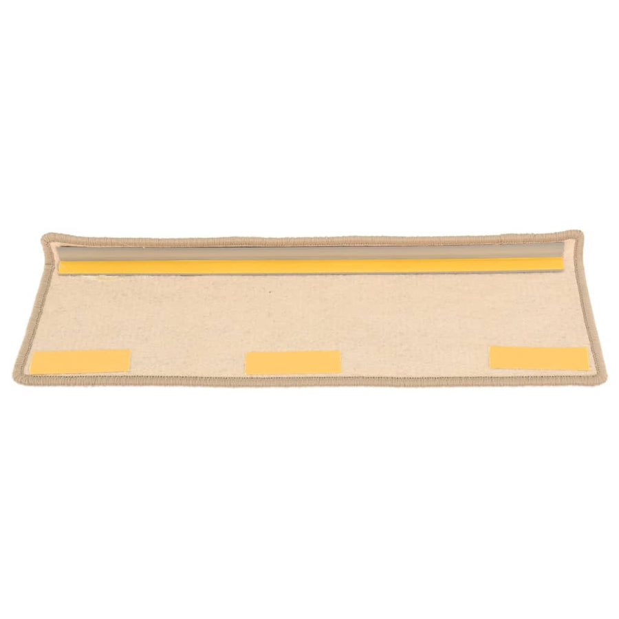 Trapmatten Zelfklevend 15 St 65X21X4 Cm Donkerbeige