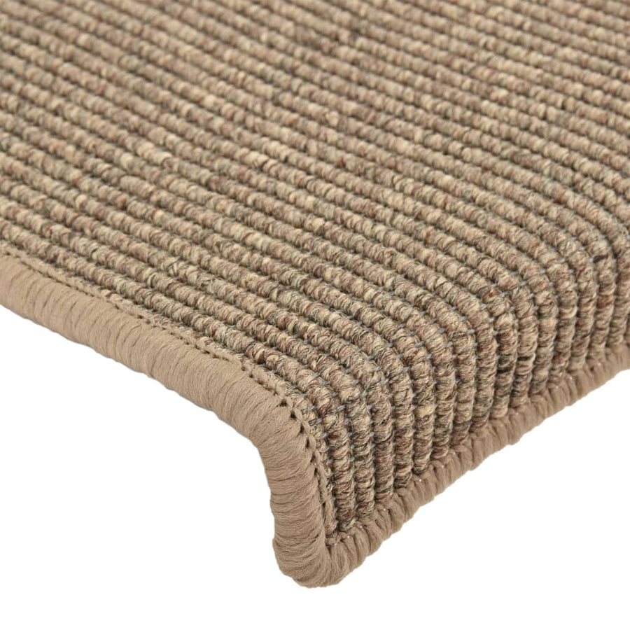 Trapmatten Zelfklevend 15 St 65X21X4 Cm Donkerbeige