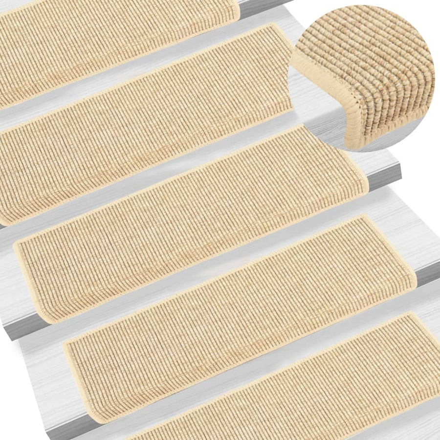 Trapmatten Zelfklevend Sisal-Look 65X21X4 Cm