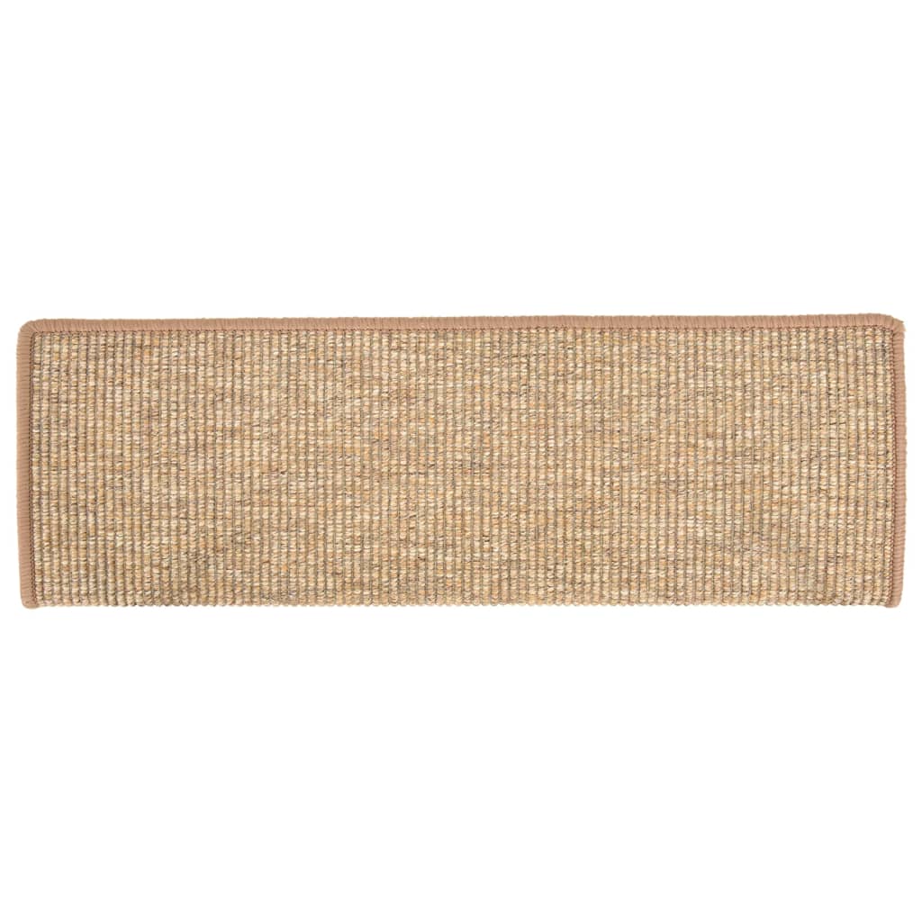 Trapmatten Zelfklevend 15 St 65X21X4 Cm Lichtbruin