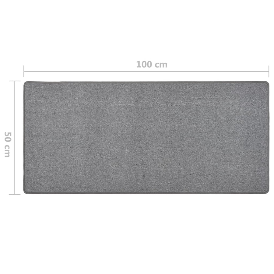 Tapijtloper 50 x 100 cm Donkergrijs