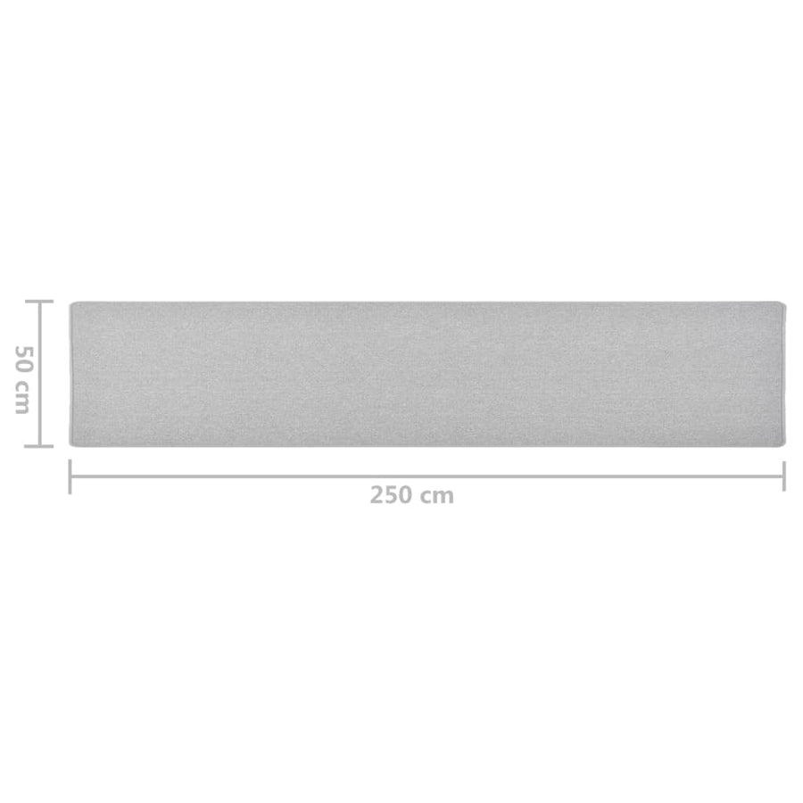Tapijtloper 50 x 250 cm Lichtgrijs