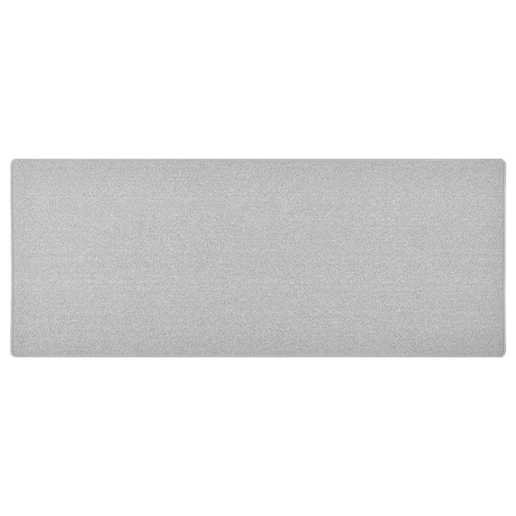 Tapijtloper 80 x 200 cm Lichtgrijs