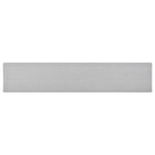Tapijtloper 80x400 cm lichtgrijs anti-slip wasbaar