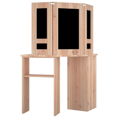 Hoekkaptafel Met Led X54X4,5 Cm Kleurig Eiken
