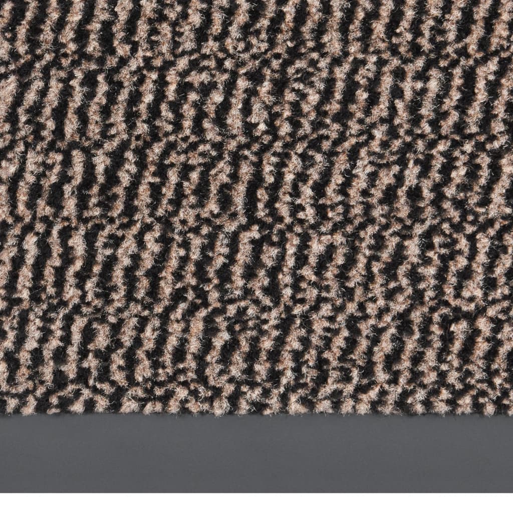 Deurmat Getuft 1 40 x 60 cm Donkerbruin