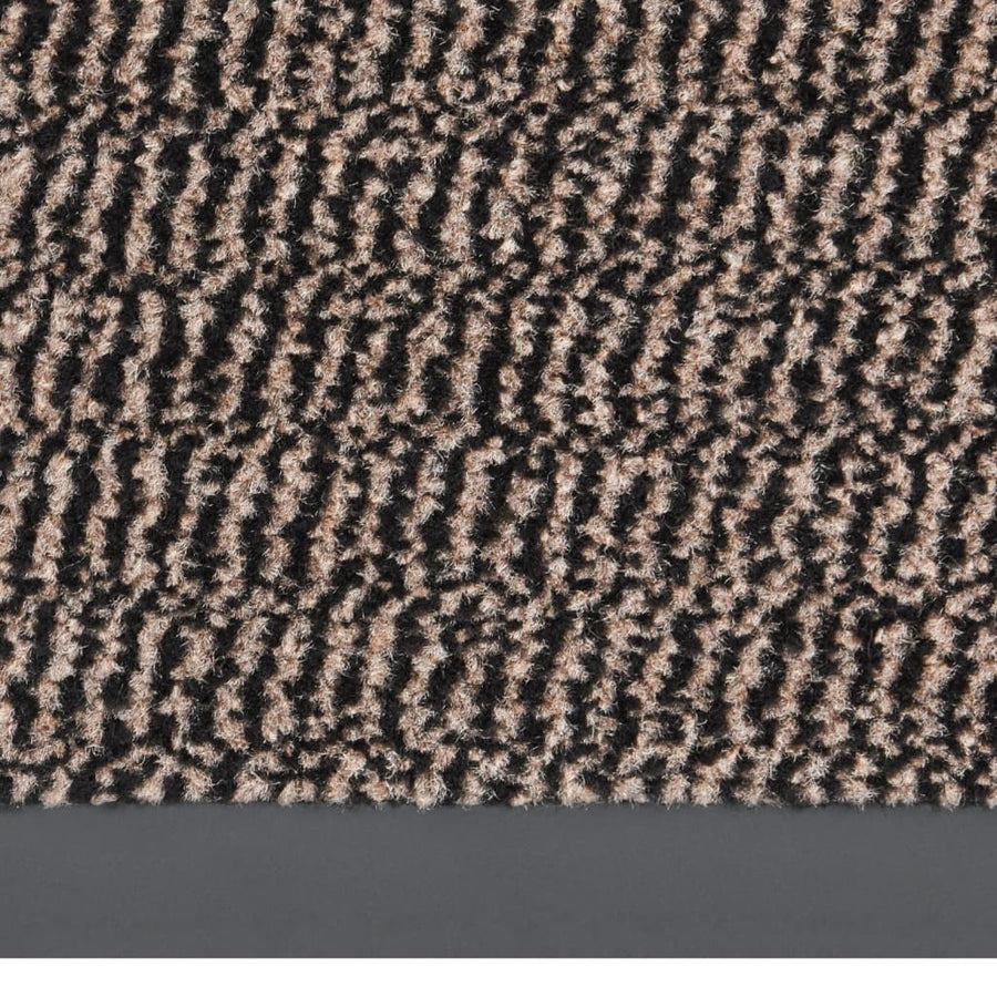 Deurmat Getuft 1 40 x 60 cm Donkerbruin