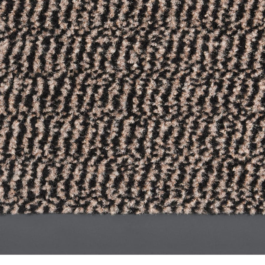 Deurmat Getuft 1 60 x 90 cm Donkerbruin