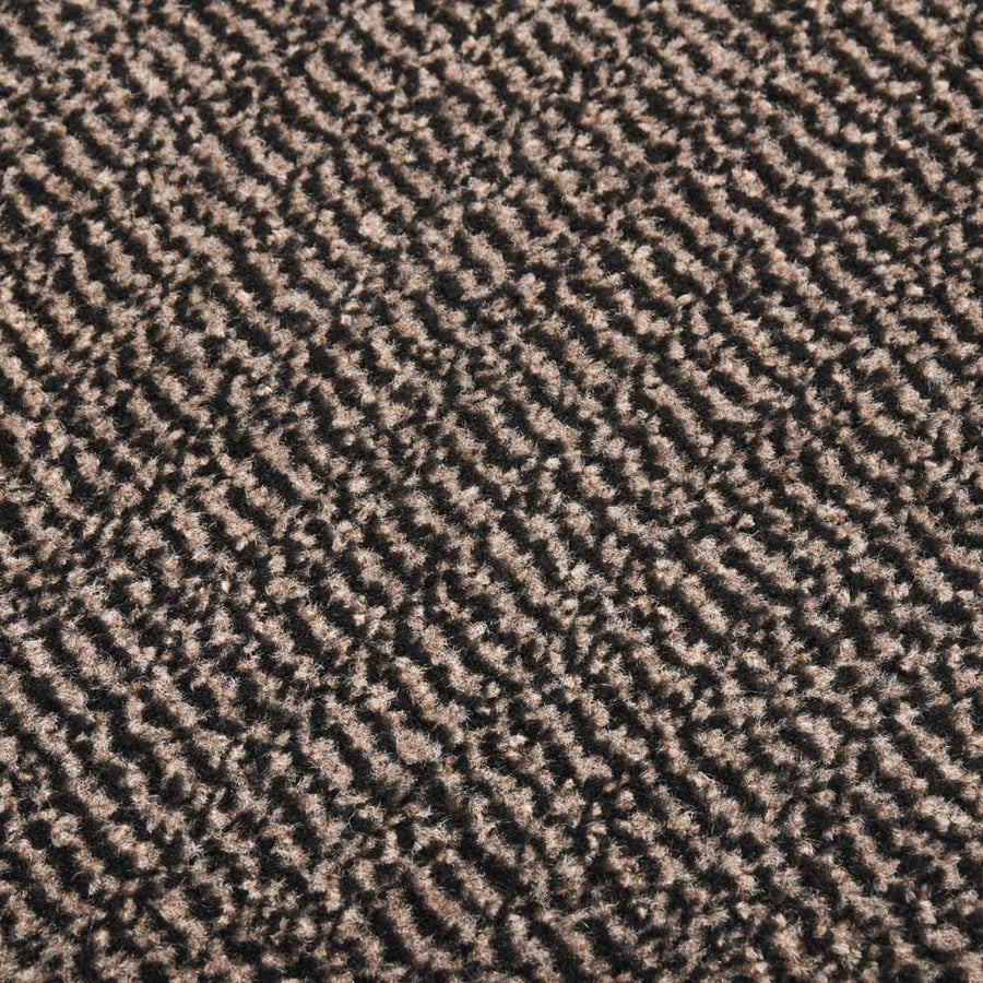 Deurmat Getuft 1 60 x 90 cm Donkerbruin