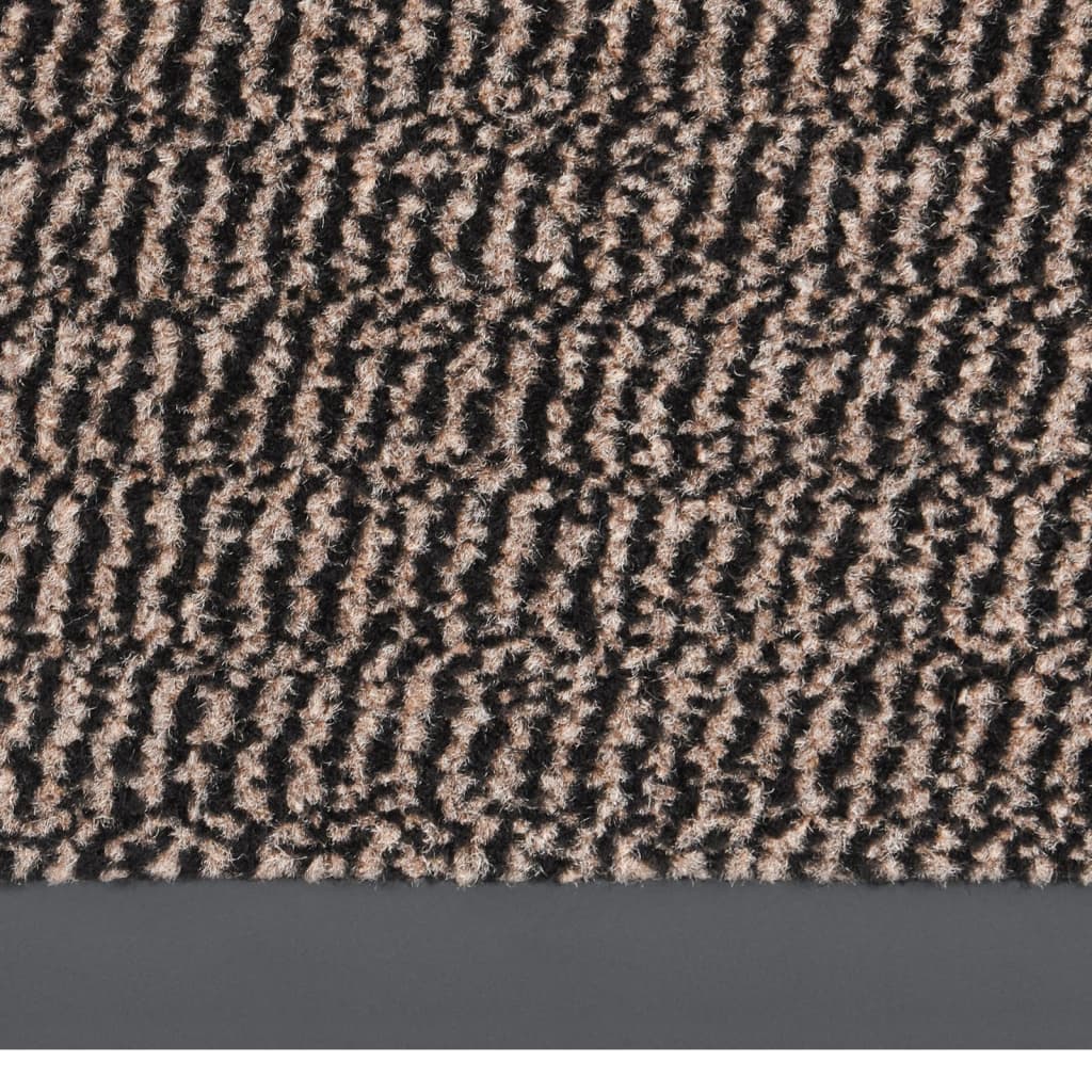Deurmat Getuft 1 60 x 180 cm Donkerbruin