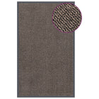 Deurmat getuft 90x150 cm donkerbruin