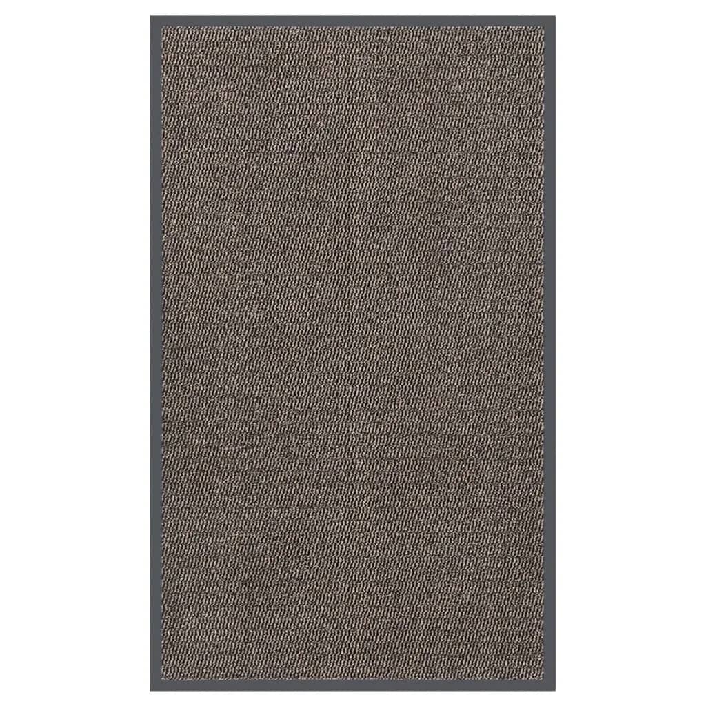 Deurmat Getuft 1 90 x 150 cm Donkerbruin