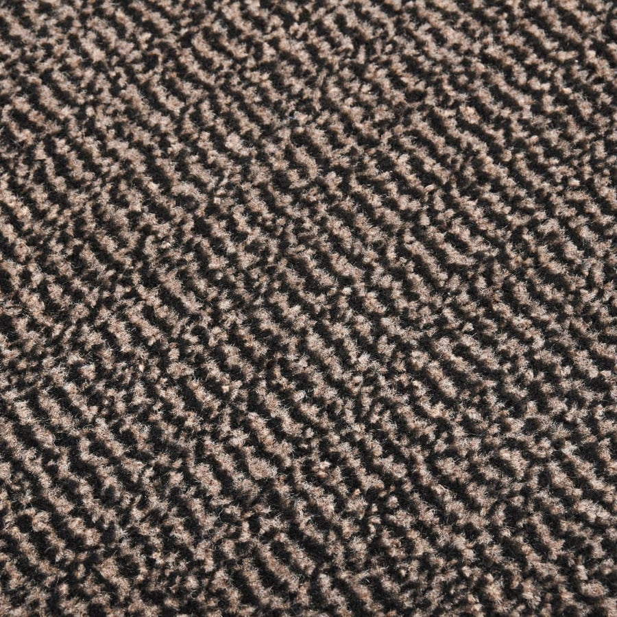 Deurmat Getuft 1 90 x 150 cm Donkerbruin