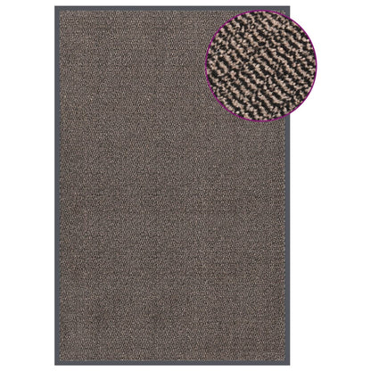 Deurmat Getuft 1 120 x 180 cm Donkerbruin