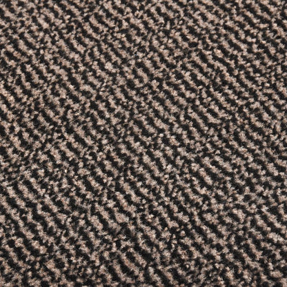 Deurmat Getuft 1 120 x 180 cm Donkerbruin