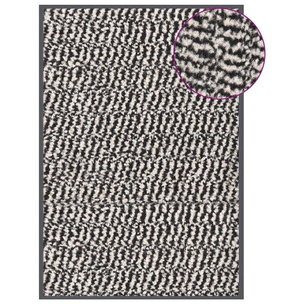 Deurmat Getuft 1 40 x 60 cm Lichtbruin