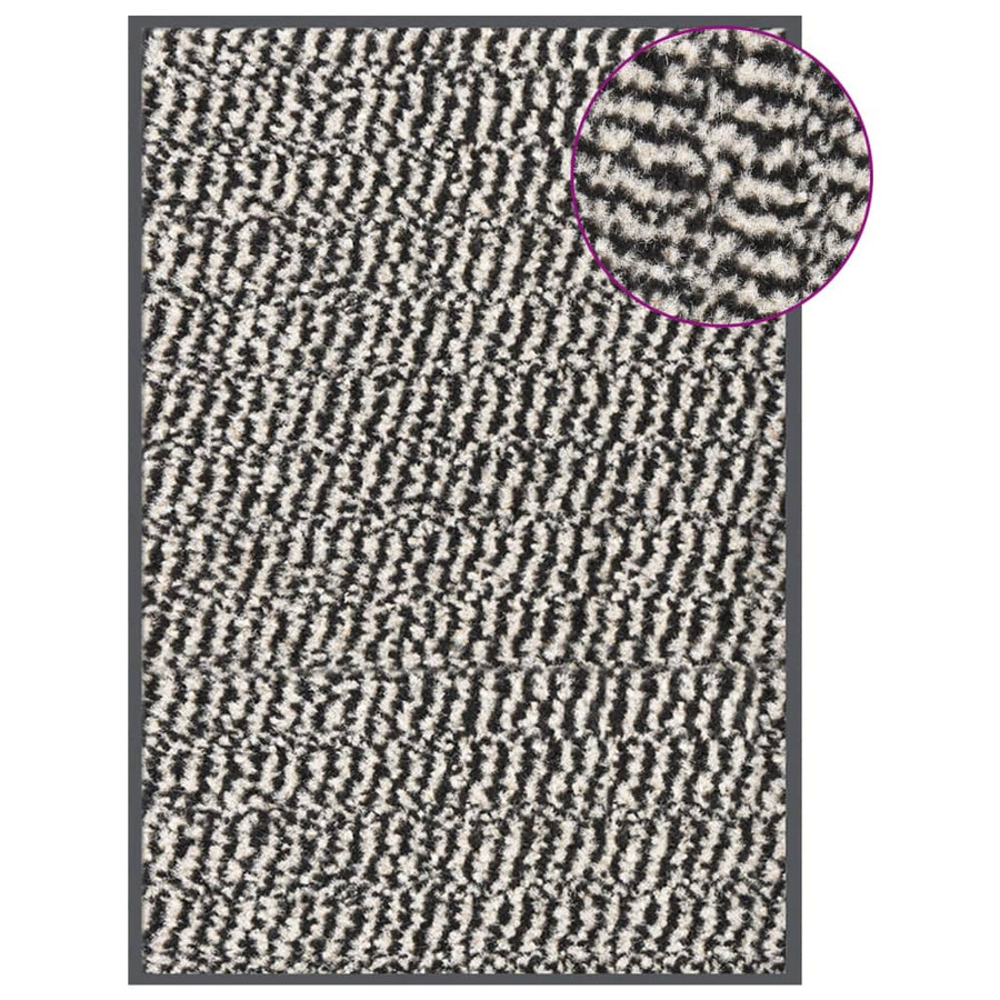 Deurmat Getuft 1 40 x 60 cm Lichtbruin