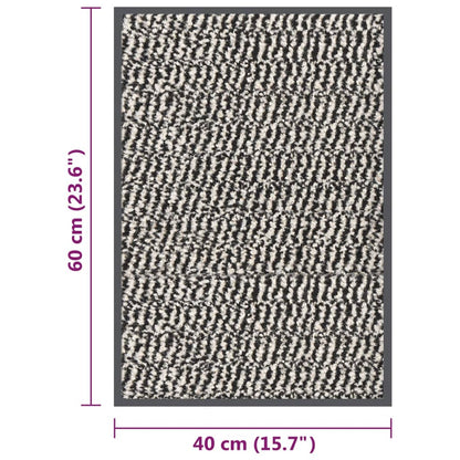 Deurmat Getuft 1 40 x 60 cm Lichtbruin