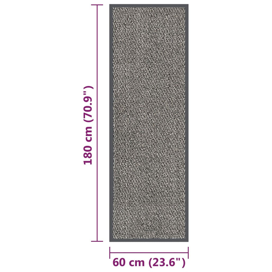 Deurmat Getuft 60X180 Cm Lichtbruin 60 x 180 cm