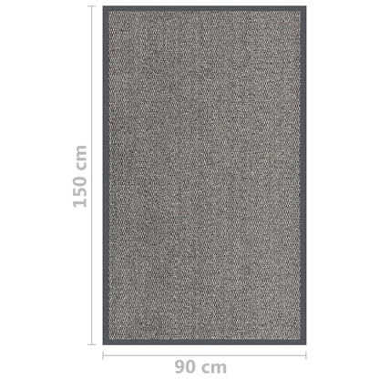Deurmat Getuft 1 90 x 150 cm Lichtbruin