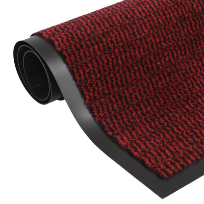 Deurmat Getuft 1 60 x 150 cm Rood
