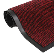 Deurmat getuft 60x180 cm rood