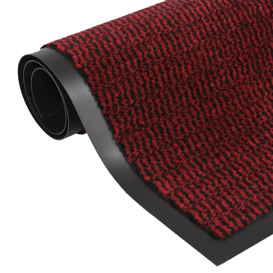 Deurmat Getuft 1 60 x 180 cm Rood