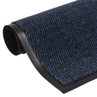 Deurmat getuft 60x150 cm blauw