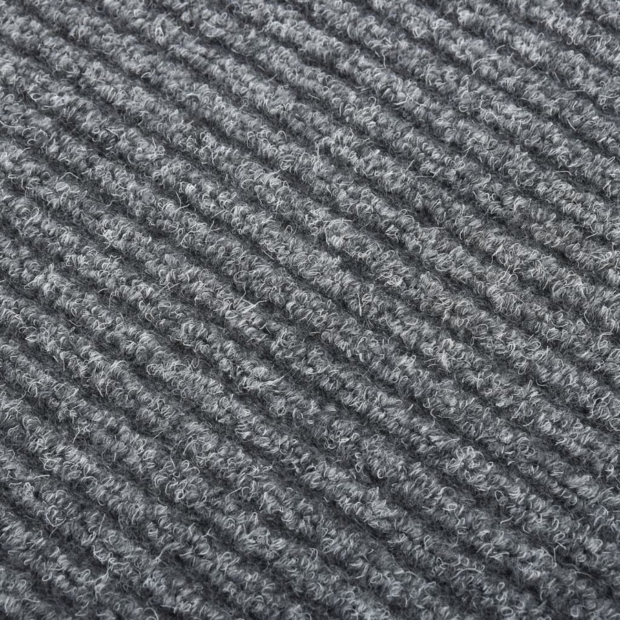 Droogloopmat 100 x 100 cm Grijs