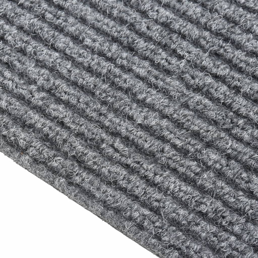 Droogloopmat 100 x 100 cm Grijs