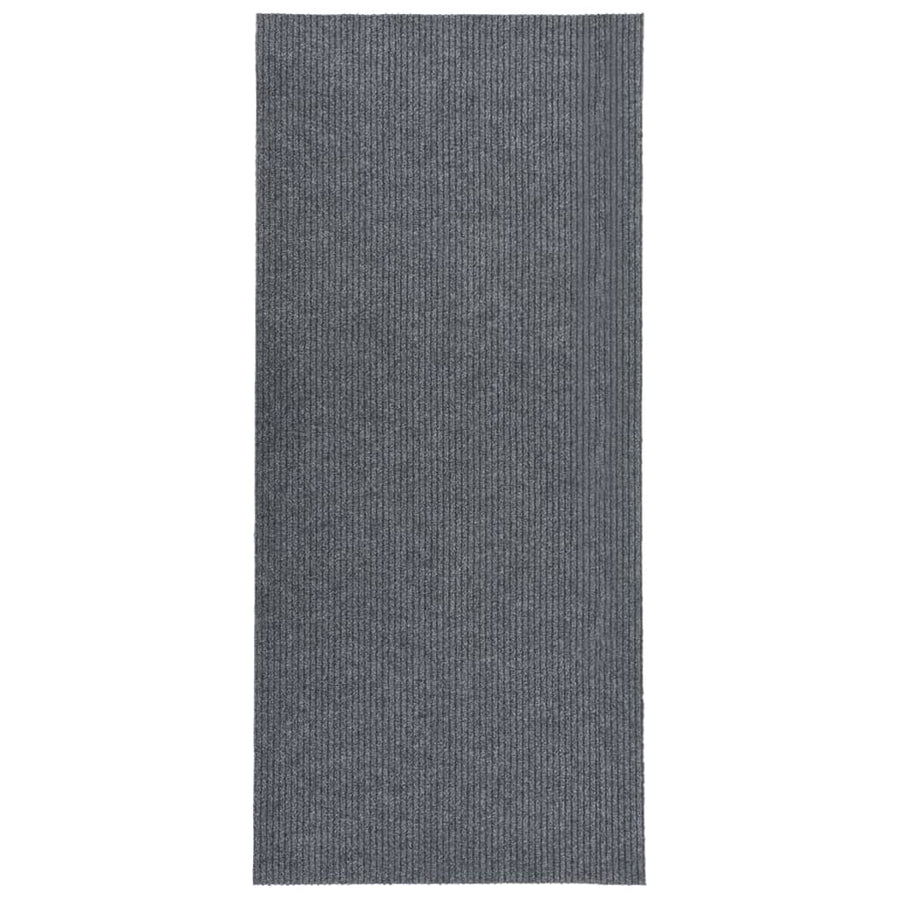 Droogloopmat 100 x 250 cm Grijs