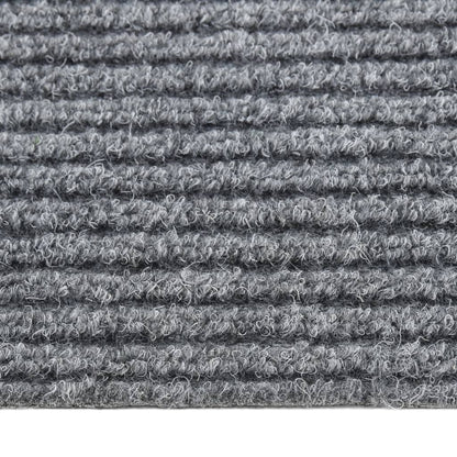 Droogloopmat 100 x 250 cm Grijs