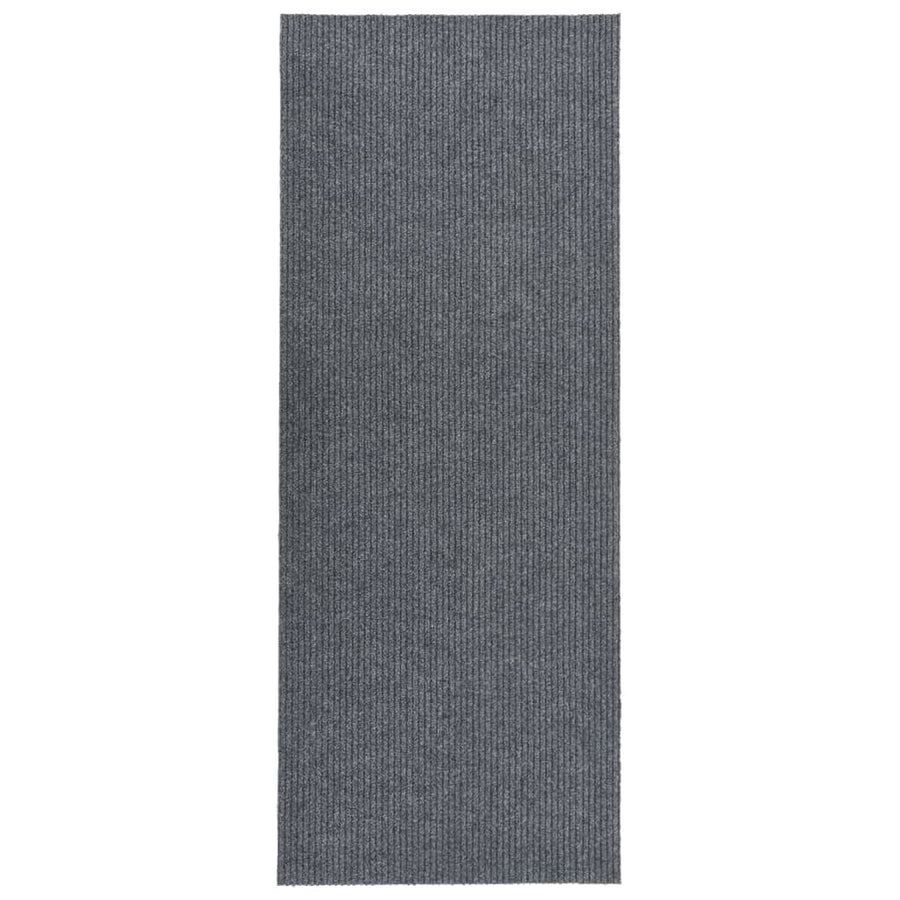 Droogloopmat 100 x 300 cm Grijs