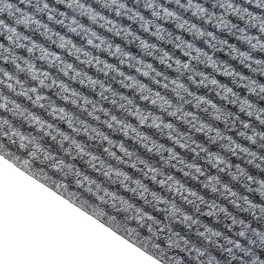 Droogloopmat 100 x 350 cm Grijs
