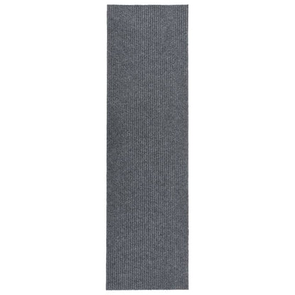Droogloopmat 100 x 400 cm Grijs