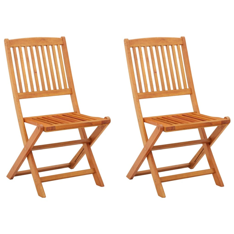 Tuinstoelen Inklapbaar Massief Eucalyptushout 2