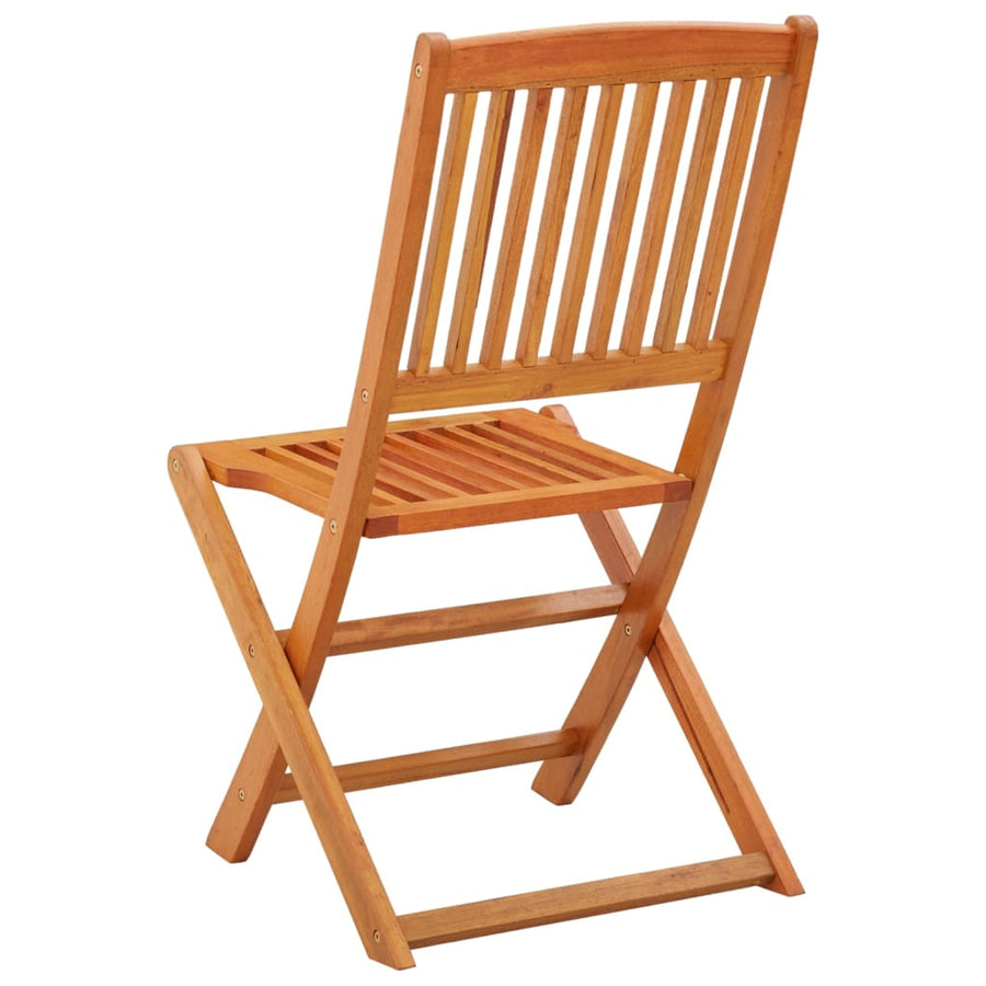 Tuinstoelen Inklapbaar Massief Eucalyptushout 2